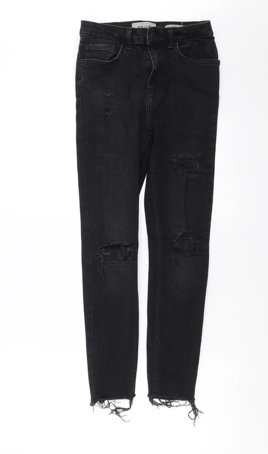 New Look Womens Black  Denim Skinny Jeans Size 10 L26 in