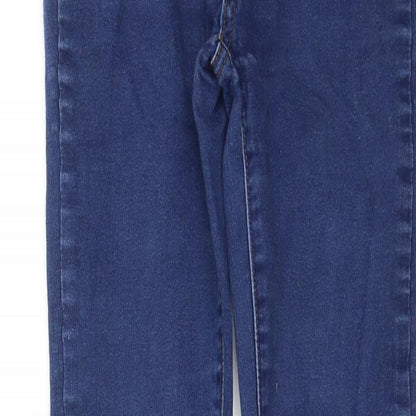 New Look Womens Blue  Denim Skinny Jeans Size 8 L29 in