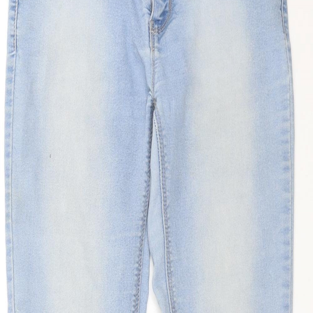 Primark Womens Blue  Denim Skinny Jeans Size 8 L29 in