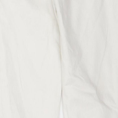 F&F Womens White  Denim Skinny Jeans Size 10 L30 in