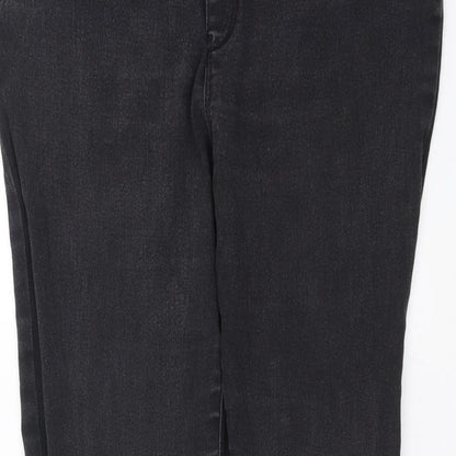 George Womens Grey  Denim Jegging Jeans Size 12 L28 in