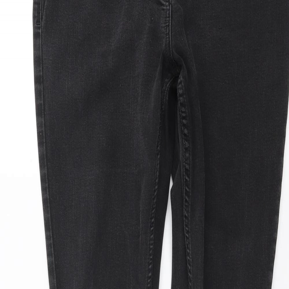 Nutmeg Womens Grey  Denim Skinny Jeans Size 12 L28 in