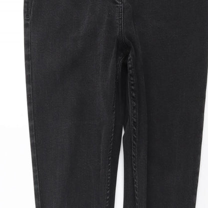 Nutmeg Womens Grey  Denim Skinny Jeans Size 12 L28 in