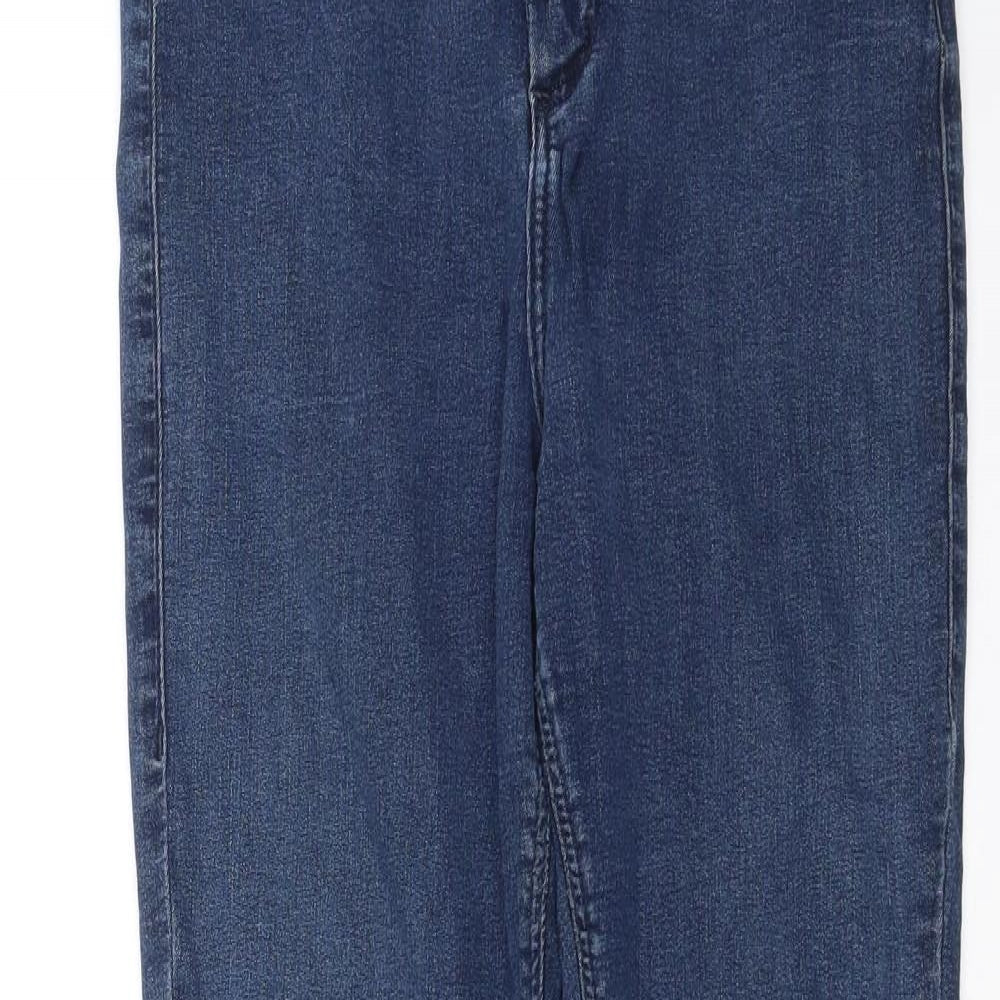 Topshop Womens Blue  Denim Skinny Jeans Size 26 in L27 in