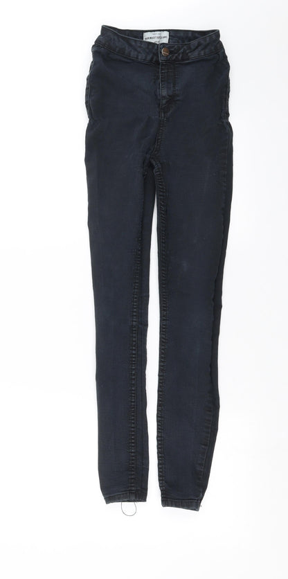 New Look Womens Blue  Denim Skinny Jeans Size 6 L27 in