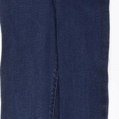 Topshop Womens Blue  Denim Skinny Jeans Size 26 in L30 in