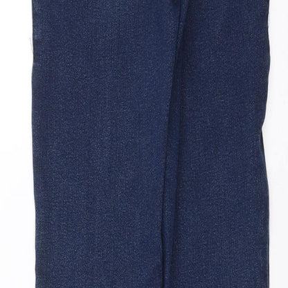 Topshop Womens Blue  Denim Skinny Jeans Size 26 in L30 in
