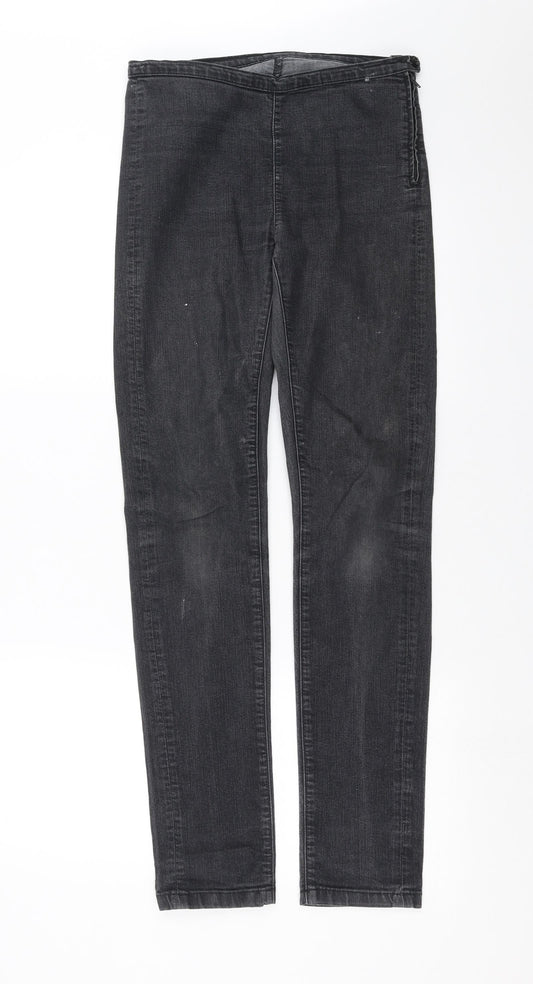 Womens UK Size 8 Marks and Spencer Slim Fit Jegging Grey Jeans