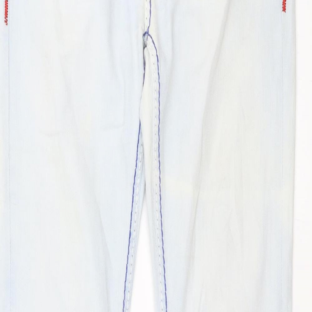 Soccx Womens Blue  Denim Straight Jeans Size 29 in L32 in