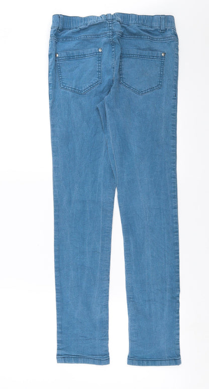 Womens UK Size 10 Tchibo Extra-Slim Fit Jegging Blue Jeans