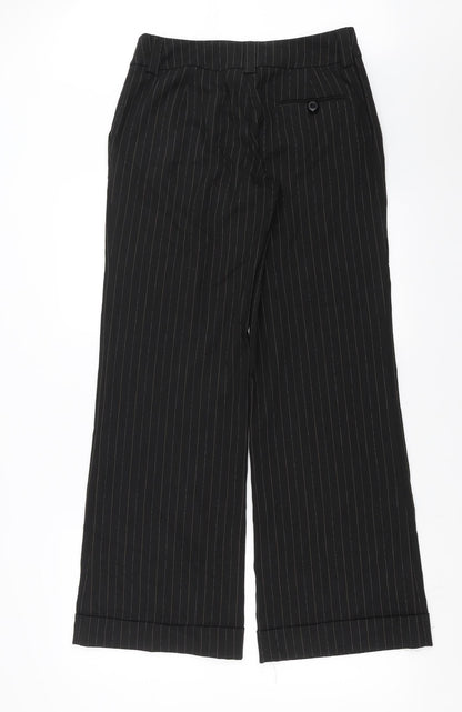 Womens UK Size 10 VERO MODA Regular Fit  Black Trousers