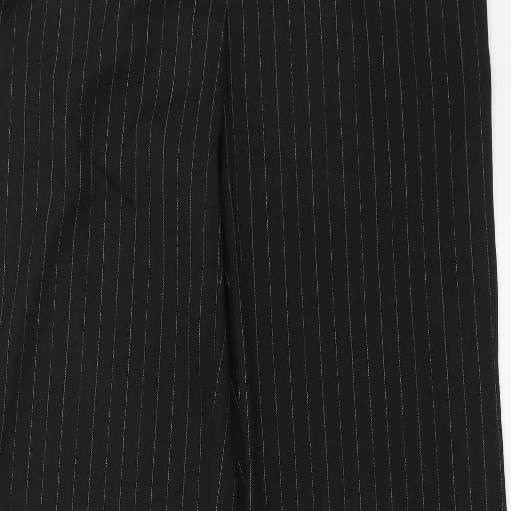 Womens UK Size 10 VERO MODA Regular Fit  Black Trousers