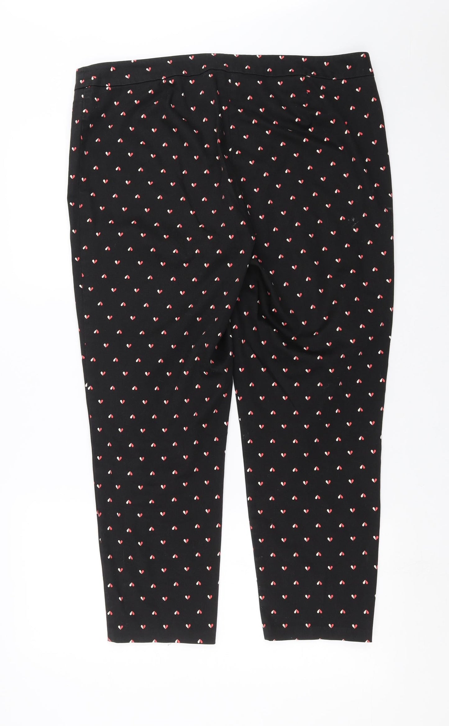 Womens UK Size 36 in Preworn Regular Fit  Black Trousers
