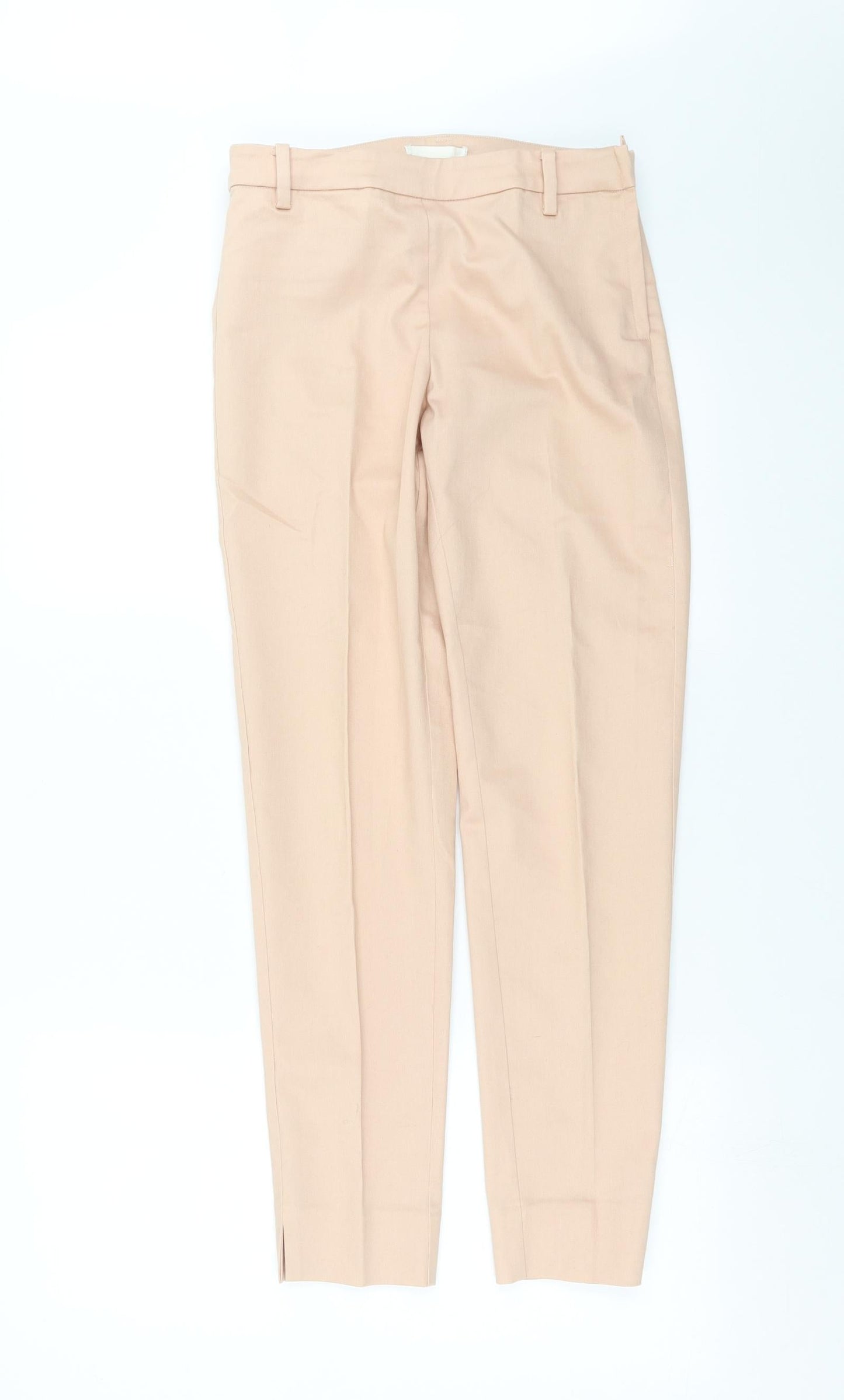Womens UK Size 6 H&M Slim Fit  Pink Trousers