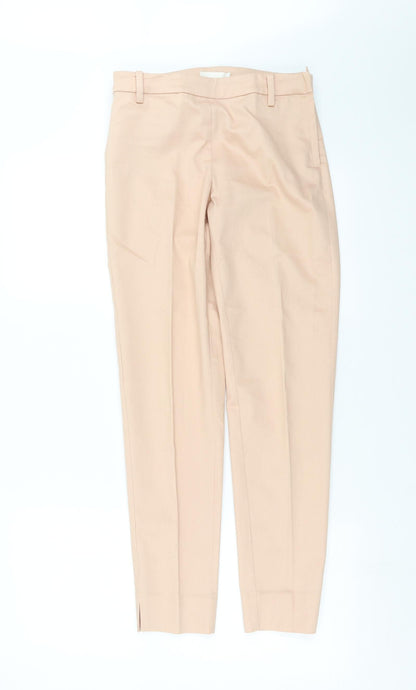 Womens UK Size 6 H&M Slim Fit  Pink Trousers