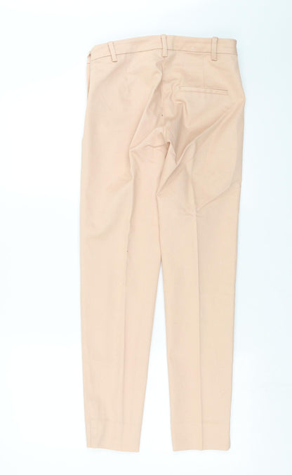 Womens UK Size 6 H&M Slim Fit  Pink Trousers
