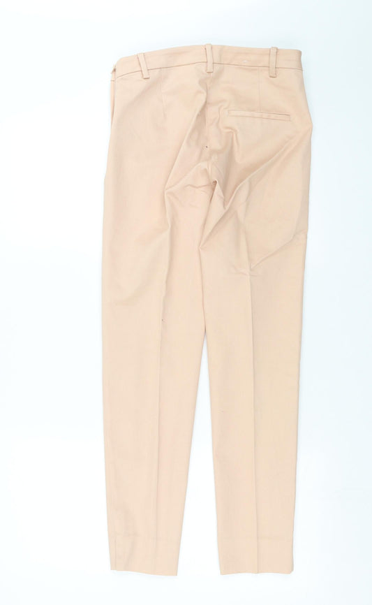 Womens UK Size 6 H&M Slim Fit  Pink Trousers