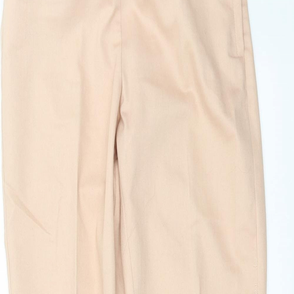 Womens UK Size 6 H&M Slim Fit  Pink Trousers