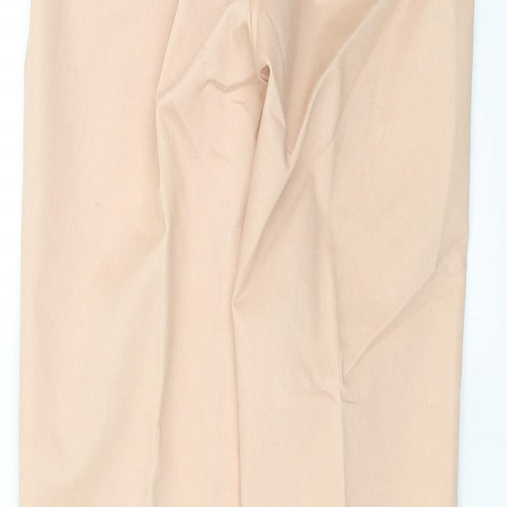 Womens UK Size 6 H&M Slim Fit  Pink Trousers