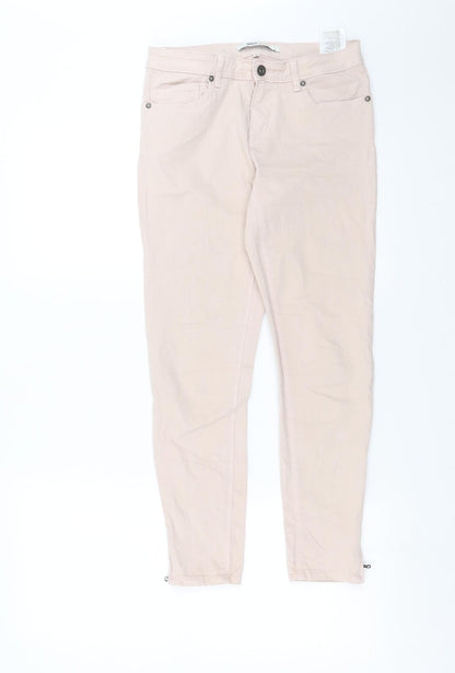 Be Only Womens Pink  Denim Skinny Jeans Size 8 L25 in
