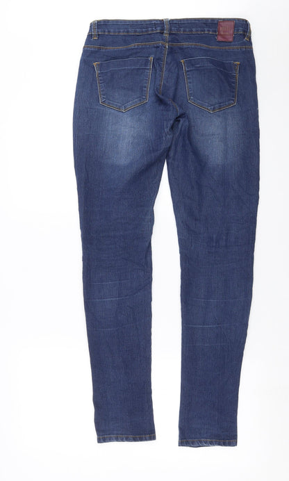 Womens UK Size 10 House Extra-Slim Fit Skinny Blue Jeans