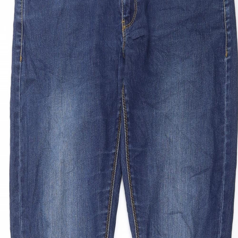 Womens UK Size 10 House Extra-Slim Fit Skinny Blue Jeans