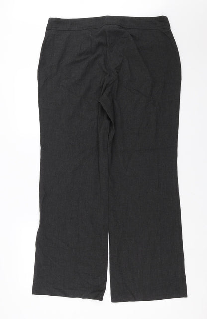 Womens UK Size 18 Marks and Spencer Regular Fit  Grey Trousers