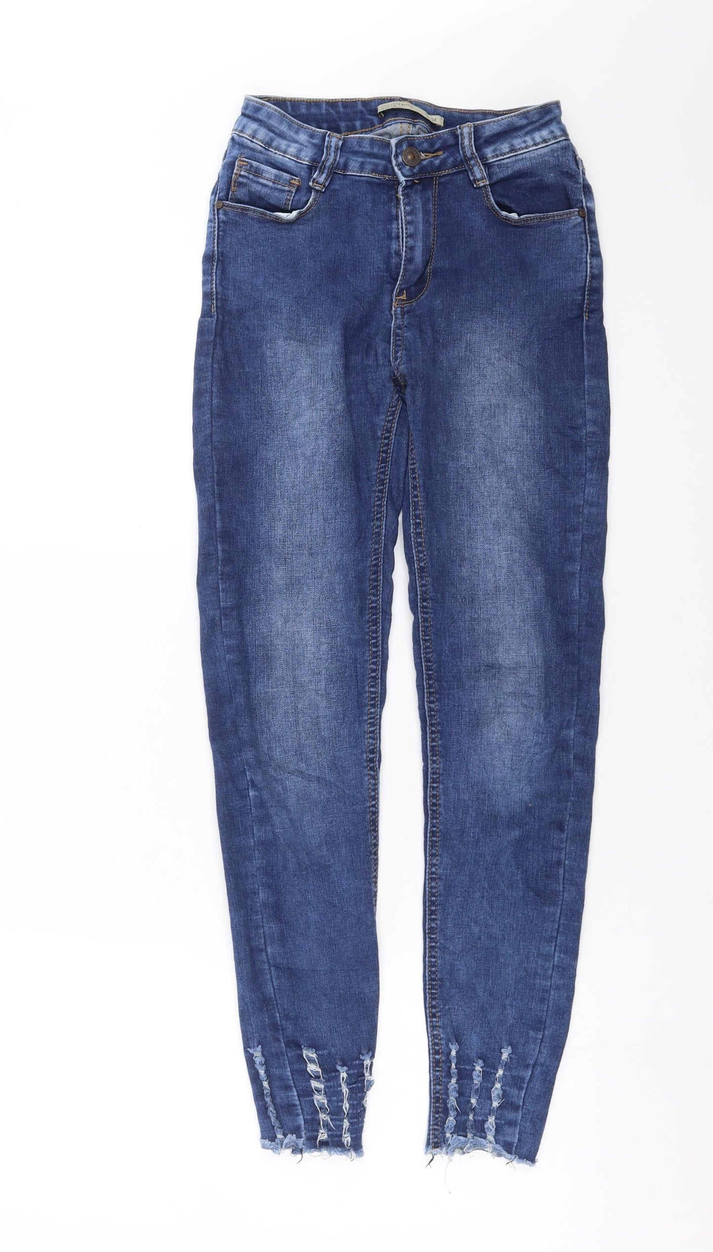 Womens UK Size 6 Laulia Extra-Slim Fit Skinny Blue Jeans