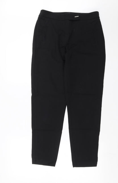Womens UK Size 10 F&F Regular Fit  Black Trousers