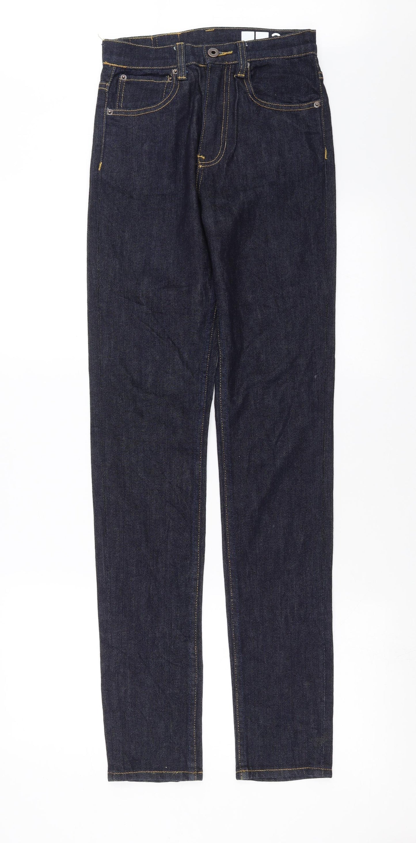 33 Womens Blue  Denim Straight Jeans Size 26 in L33 in