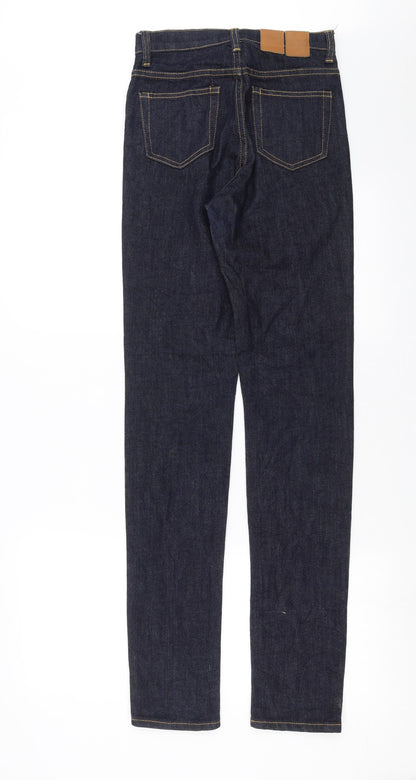 33 Womens Blue  Denim Straight Jeans Size 26 in L33 in
