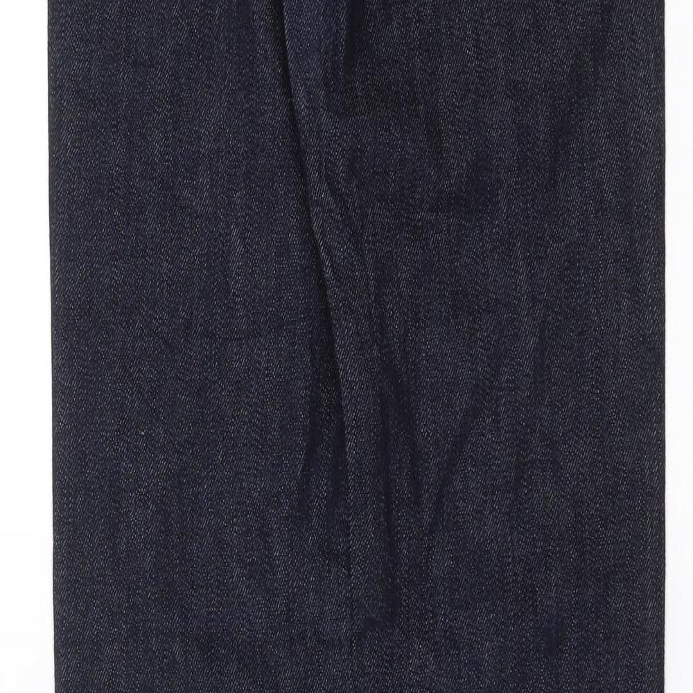 33 Womens Blue  Denim Straight Jeans Size 26 in L33 in