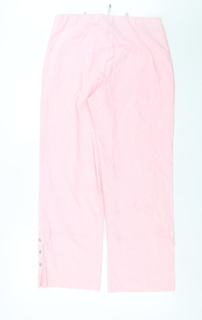 INTERCHIC Womens Pink   Trousers  Size 32 in L28 in