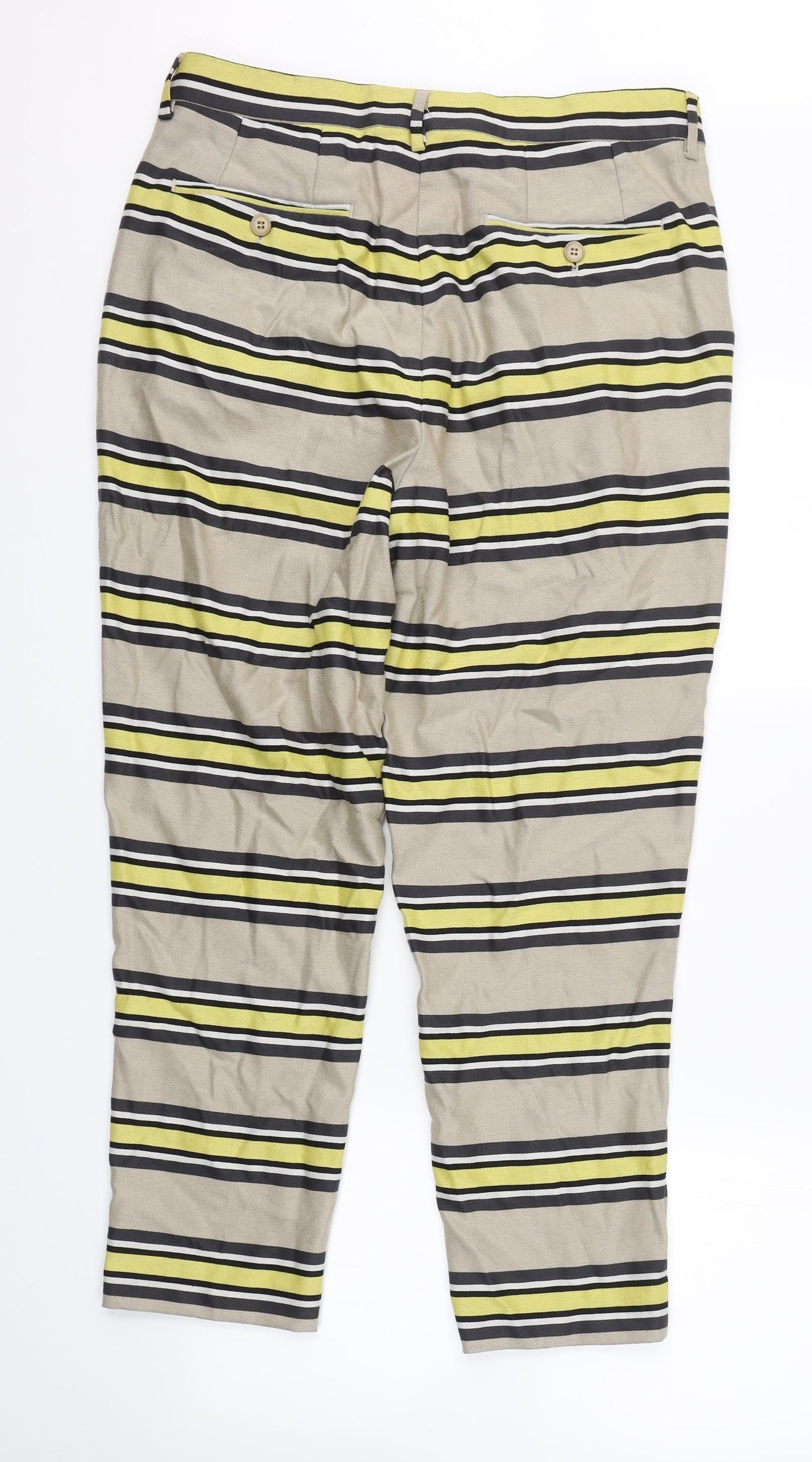 Womens UK Size 32 ASOS Regular Fit  Beige Trousers