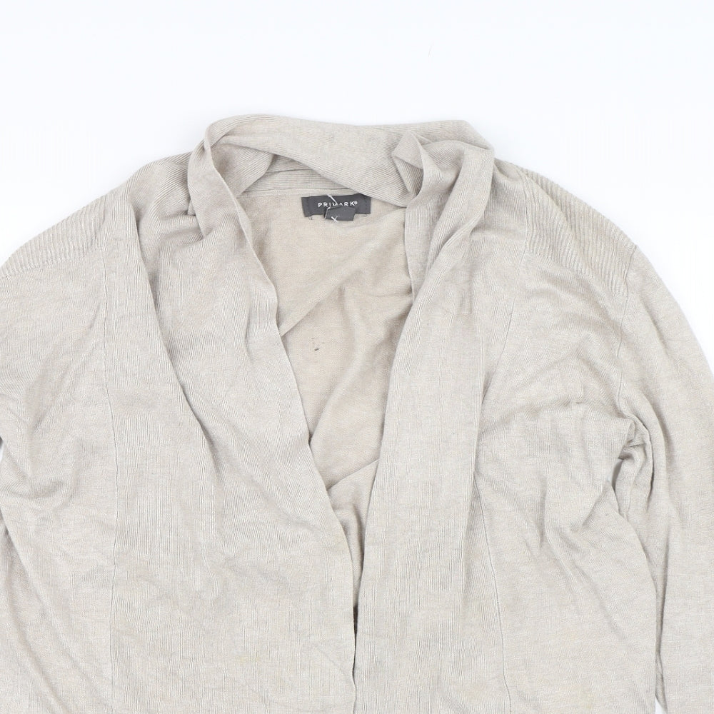 Primark Womens Beige   Cardigan Jumper Size XS