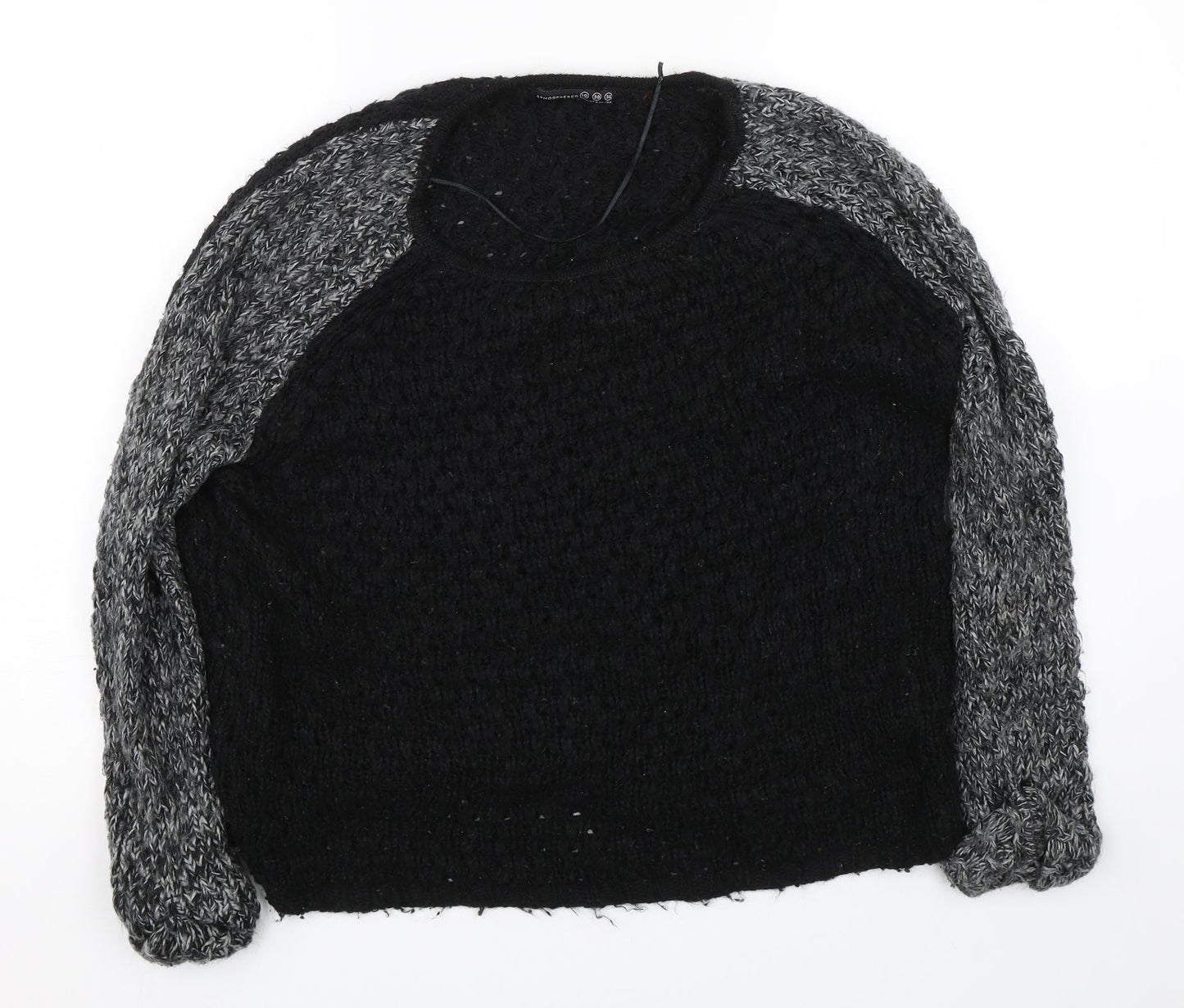 Womens UK Size 10 Atmosphere Black Pullover Jumper