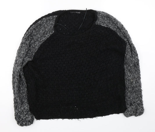 Womens UK Size 10 Atmosphere Black Pullover Jumper