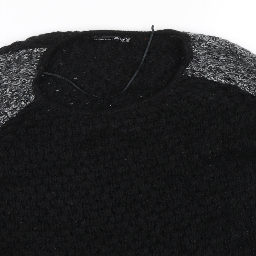 Womens UK Size 10 Atmosphere Black Pullover Jumper