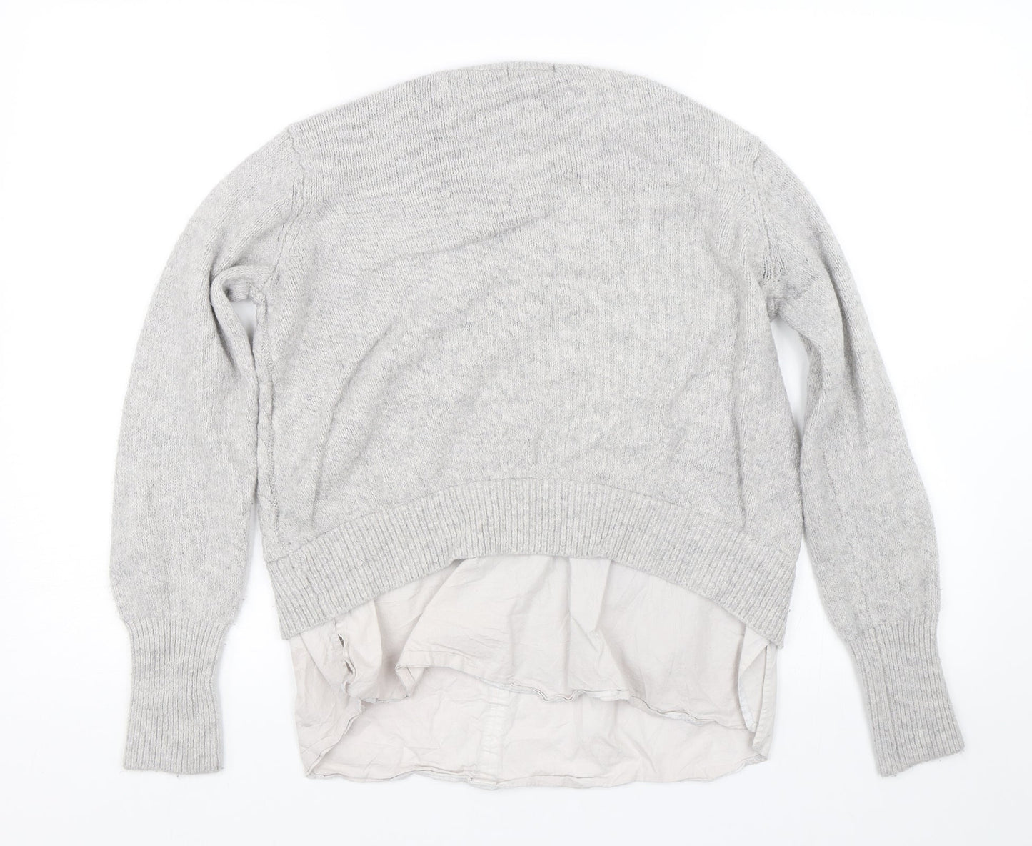 Womens UK Size M Matalan Grey Pullover Jumper