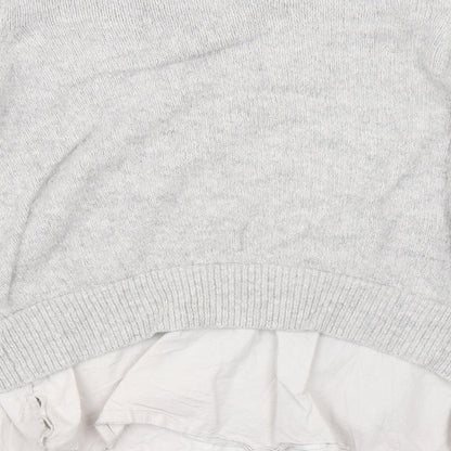 Womens UK Size M Matalan Grey Pullover Jumper