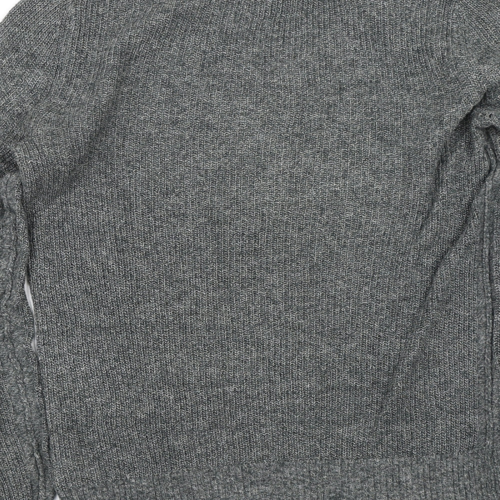 Womens UK Size XS H&M Green Pullover Jumper