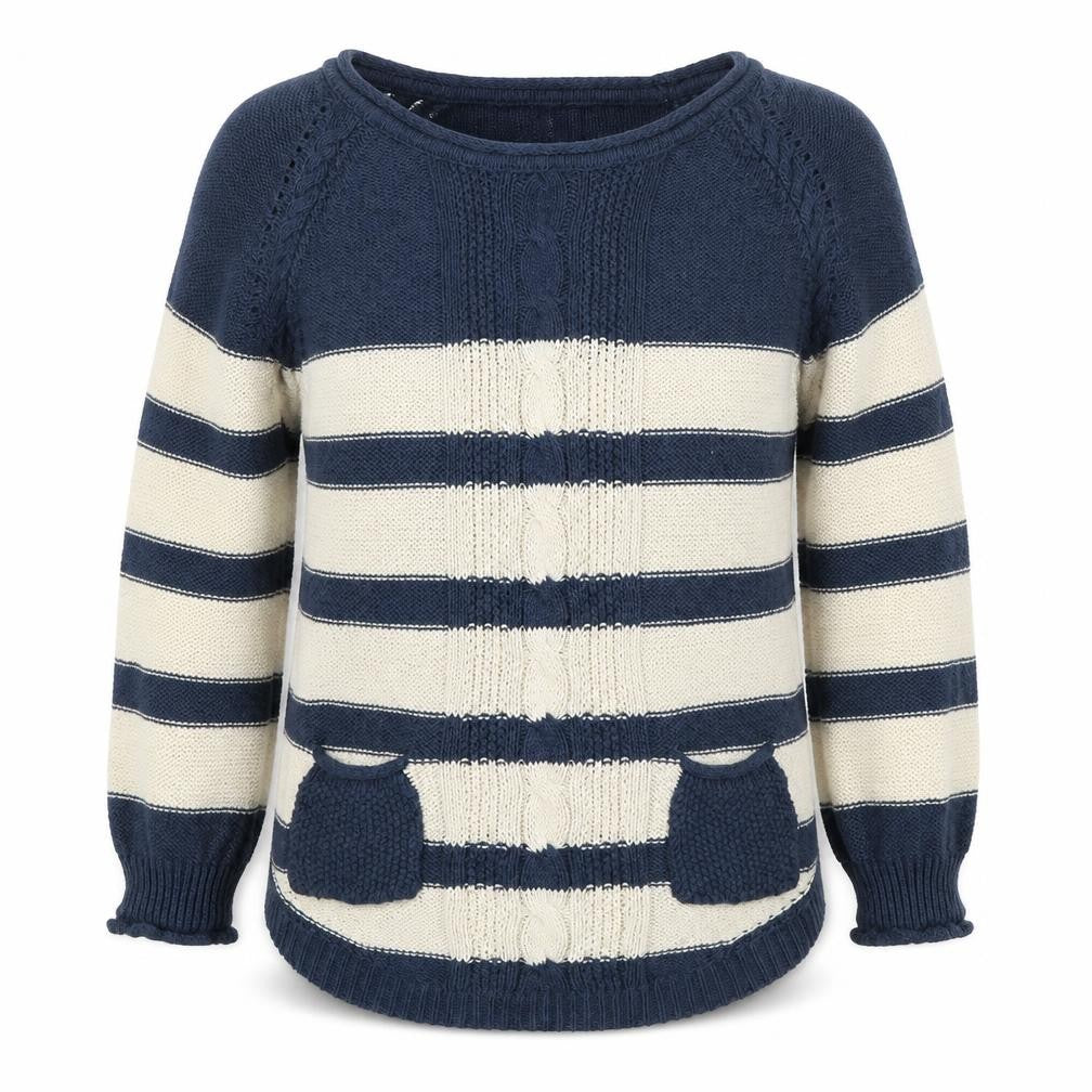 Womens UK Size 10 Debenhams Blue Pullover Jumper