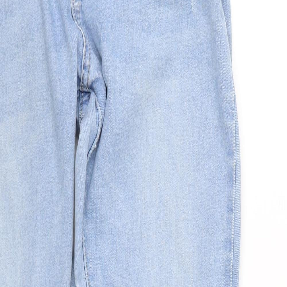 DS fashin  Womens Blue  Denim Skinny Jeans Size 14 L27.5 in