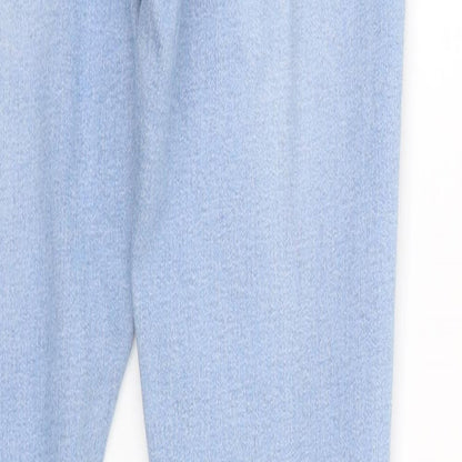 DS fashin  Womens Blue  Denim Skinny Jeans Size 14 L27.5 in