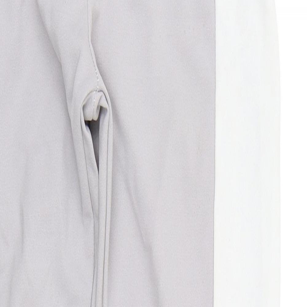 Womens UK Size S Preworn Regular Fit Sweatpants Grey Trousers