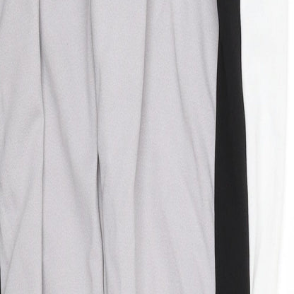 Womens UK Size S Preworn Regular Fit Sweatpants Grey Trousers