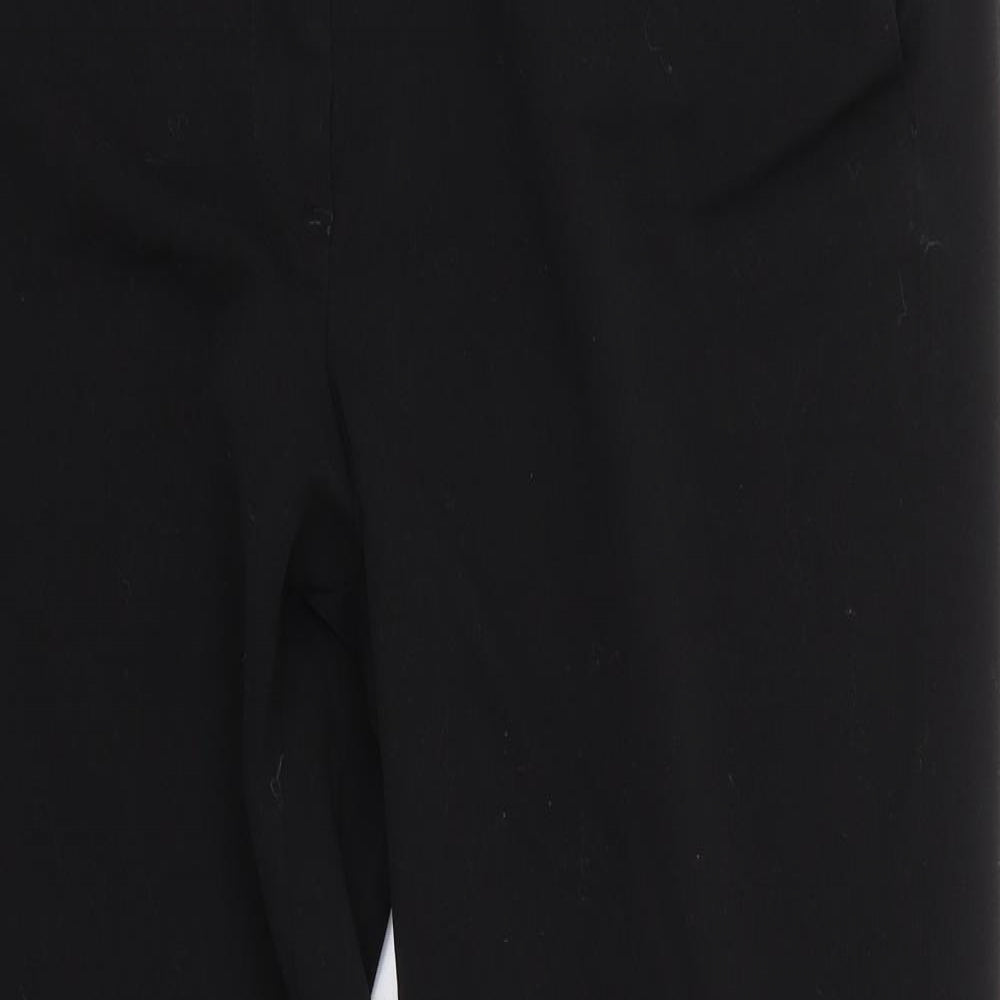 TU Womens Black   Trousers  Size 14 L25 in