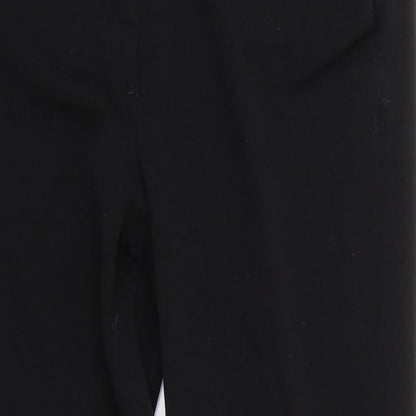 TU Womens Black   Trousers  Size 14 L25 in