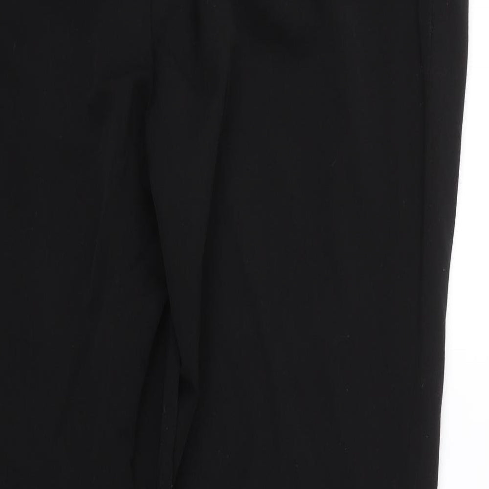 TU Womens Black   Trousers  Size 14 L25 in