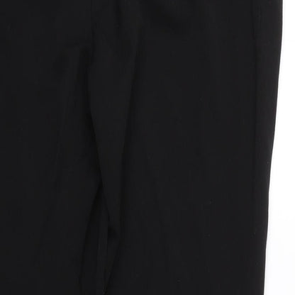 TU Womens Black   Trousers  Size 14 L25 in